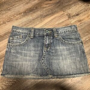 Roxy Jean skirt size 9